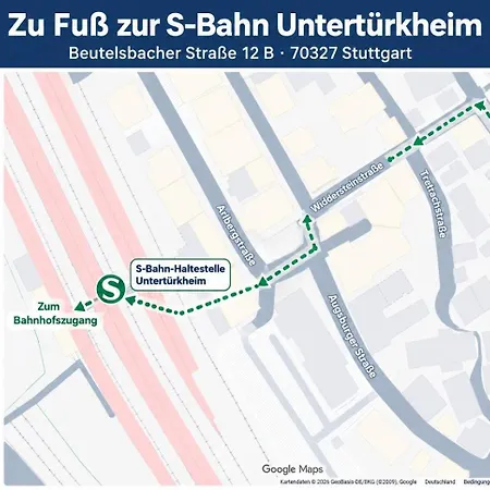 Beutelsbacherstr. 12 B Appartement Stuttgart